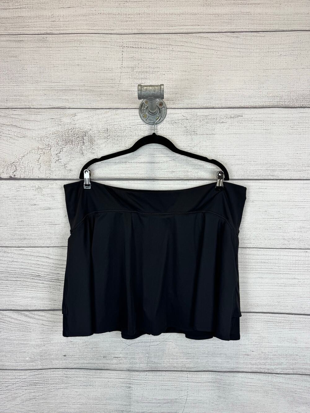 Old Navy Plus Size Active Black Extra High Rise Powersoft Skort Size 3X